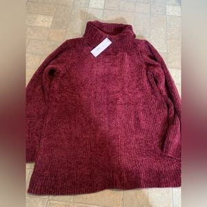 Velvet sweater dress